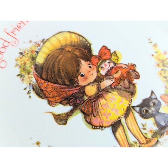 A Good Friend is Like Sunshine Decorative Plate | Vintage Friendship Friend Gift - Picture 6 of 8